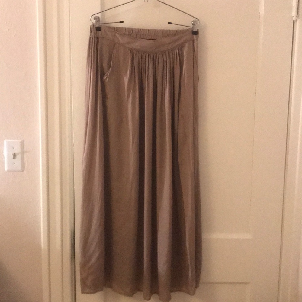 Authentic Chan luu plum silk skirt